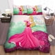thumbnail image 1 of Princess in Front of the Aurora Castle Bed Sheet Duvet Cover Bedding Set3-Piece Bedding Set (1 Duvet Cover + 2 Pillow Shams), 1 of 2