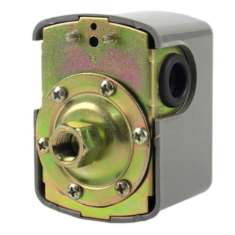 Magideal - Interruptor De Presión De Agua Interruptor De Presión Para Bomba De Pozo Hogar Fácil De Usar Sumergible Jardín Para Bomba De Agua Control Automático E 40 A 60 Psi