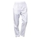 thumbnail image 3 of Pantalones holgados de chef, uniforme de cocinero, cocinero, culinario Appare White XXXL, 3 of 5