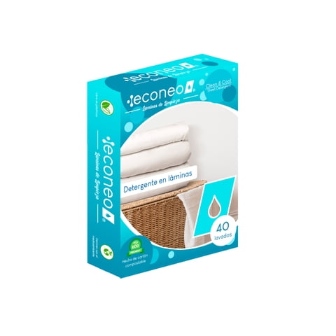 Detergente En Láminas Econeo 40U