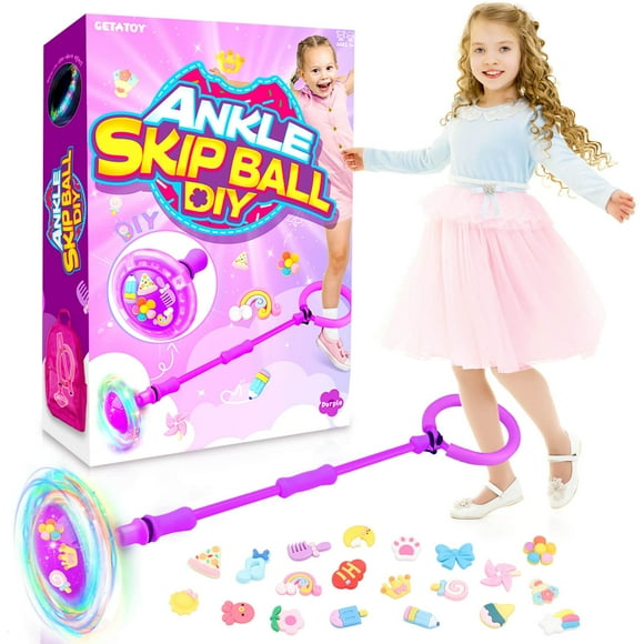 Pelota para Saltar Tobillo Getatoy Skip Ball Niños 4 a 8 Años
