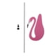 thumbnail image 5 of Campanas De Viento Swirl Bird Flamingo Para Jardín Al Aire Libre, Patio Trasero, Fiesta De Bodas, Rosa Oscuro, 5 of 5