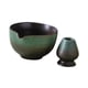 thumbnail image 4 of Cuenco Japonés Para Matcha Con Soporte Para Batidor. Taza Retro Para Matcha Para Mesa, Hogar, Fiesta, Verde., 4 of 5