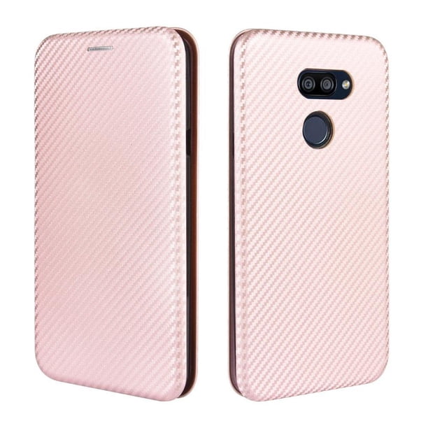 Funda Flip para FOXDOCK LG K40S - Funda magnética de negocios, funda protectora delgada