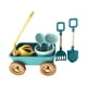 thumbnail image 1 of Juego de carro de juego de simulación para niños, herramienta de jardín de juguete para exteriores, vehículos de Motor de mano Multicolor, carrito de Azul, 1 of 5
