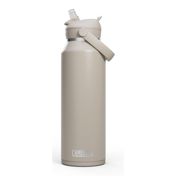 Botella de agua CamelBak Thrive Flip Straw térmica de acero inoxidable 1,2 L
