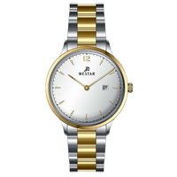 Westar - Reloj Profile Acero Inoxidable Esfera Plateada Cuarzo 40218Cbn107 Para Mujer