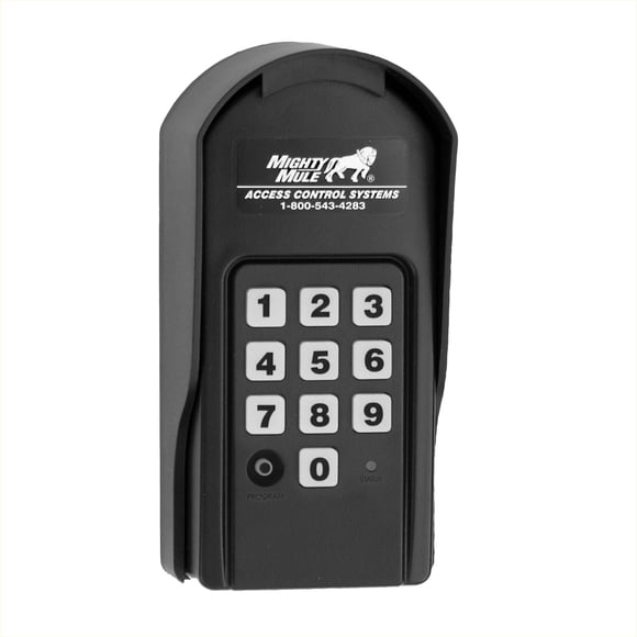 Teclado digital inalámbrico Mighty Mule FM137 negro