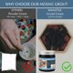 thumbnail image 4 of Lechada WAN2TLK Cristal Mosaico 400 g Negro sin Agua, 4 of 8