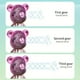 thumbnail image 2 of 1pc Colored Bear Shaped Fan, Mini Fan, Portable USB Rechargeable Small Pocket Fan, Battery Operated Fan, Small Personal Fan USB Rechargeable, 3 Speed Adjustable Fan, 5.51*3.74*2.56in, 2 of 2