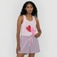thumbnail image 3 of Pijama Mujer Sudadera Print Rosado Corazones Corona, 3 of 5