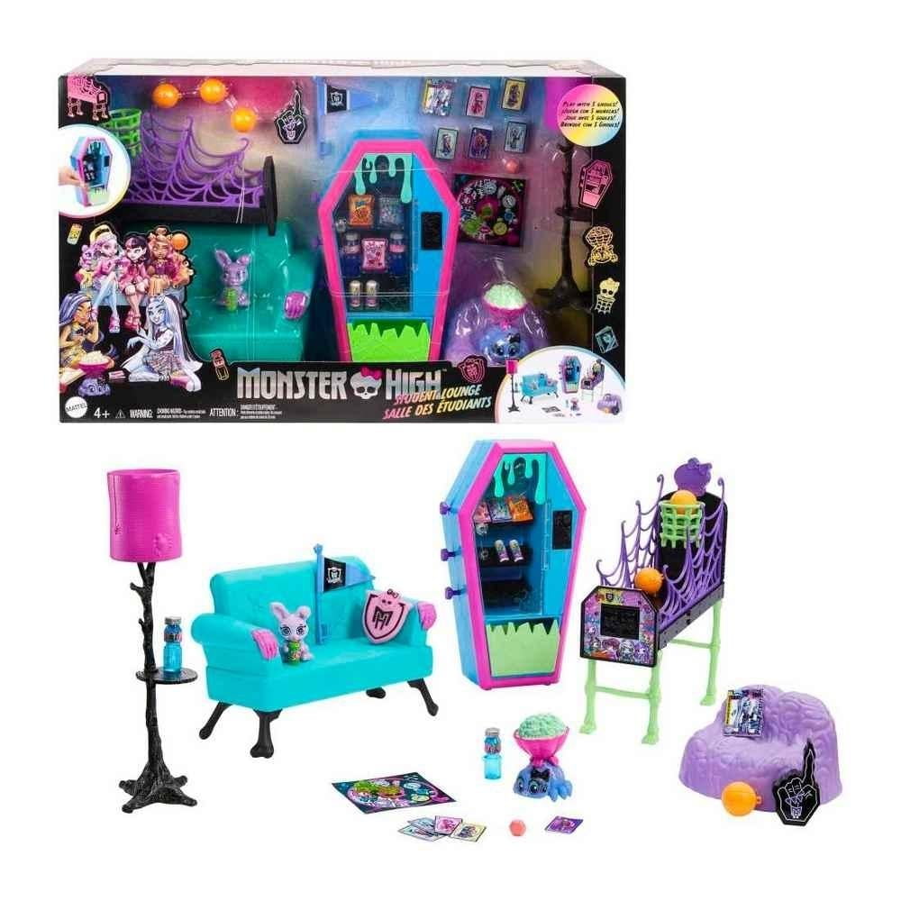 Set De Juego Monster High Sala De Los Sustos