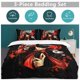 thumbnail image 5 of Jujutsu Kaisen Gojo Bedding Set Duvet Cover Comfortable and Lightweight Cartoon Bedding 3 Piece Bed Set, 5 of 5