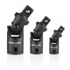 thumbnail image 1 of Adaptador de casquillo universal WORKPRO 1/4\", 3/8\", 1/2\" – juego de 3 piezas, 1 of 7