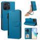thumbnail image 1 of Funda con Billetera para [TCL 503] con Bolsillo Zipper y Tarjetero Azul lago, 1 of 6