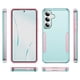 thumbnail image 2 of Para Samsung Galaxy S24+ 5G Funda a Prueba de Golpes Resistente Protección de Cuerpo Completo de Alta Resistencia a Prueba de Polvo/caídas Cubierta Funda, Verde y Rosa, para Galaxy S24+ (5G), 2 of 7