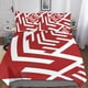 thumbnail image 1 of Juego de funda nórdica Entemah Plaid Stripes, ropa de cama con estampado floral en 3D, juego de funda nórdica de 3 piezas de microfibra suave con cierre de cremallera para adolescentes y adu, 1 of 3
