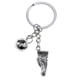 thumbnail image 3 of Mini Llavero De Fútbol, Zapatos Deportivos, Llavero De Metal, Colgante, Regalo De Equipo De Fútbol, 3 of 4