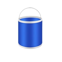 Xusx111 - Cube Plegable Con Caja De Almacenamiento - Cube Emergente Duradero Con Tela Impermeable, Ideal Para Campervans, Camping, Pesca, Navegación En Barco, Senderismo Y Más - Azul 9L