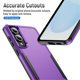 thumbnail image 5 of Para Samsung Galaxy S25 Edge 5G Funda a Prueba de Golpes Resistente Protección de Cuerpo Completo de Alta Resistencia a Prueba de Polvo/caídas Cubierta Funda, Morado, para Galaxy S25 Edge 5G, 5 of 7