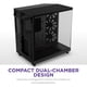 thumbnail image 3 of Funda NZXT H6 Flow CC-H61FB-01 Compact Mid-Tower negra, 3 of 8