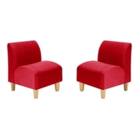 Bodevir - Set Poltrona Soft 1C Felpa 05 Rojo