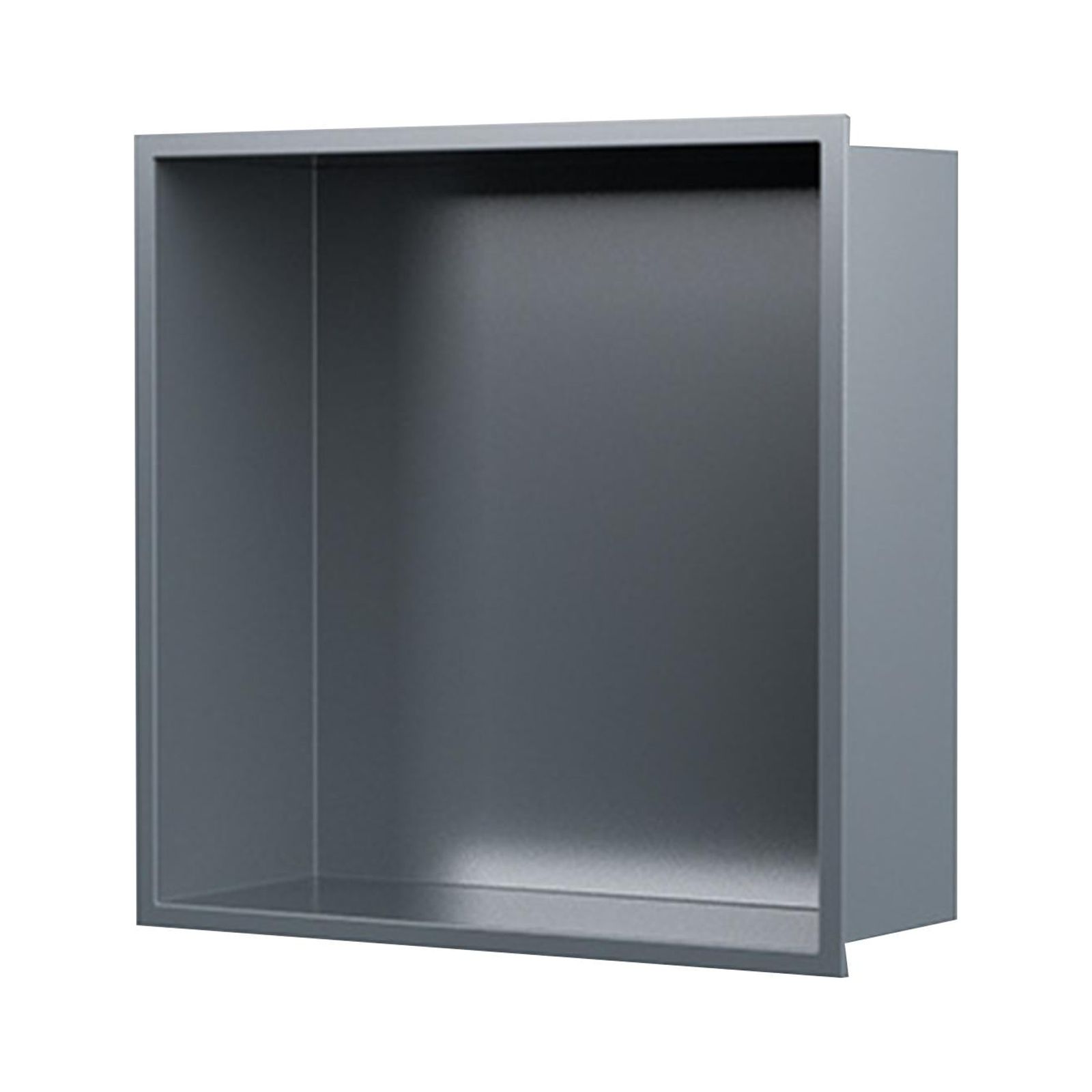 Bothyi - Nicho De Pared Para Ducha De Baño, Mueble De Pared De Acero Inoxidable, Color Gris