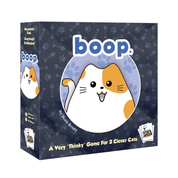 Juego de mesa Smirk & Dagger BOOP para 2 jugadores con 32 piezas de gato