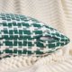 thumbnail image 3 of REGALWOVEN Paquete de 2 fundas de cojín decorativas de poliéster y algodón estilo tejido suave para sofá sala de estar sofá verde 18" x 18", 3 of 6