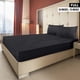 thumbnail image 2 of Sábana ajustable Utopia Bedding, tamaño completo, microfibra, color negro, 2 of 6
