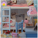 thumbnail image 2 of Casita Miniatura "Youth Ever" – Kit DIY con Luces LED y Vitrina Protectora D014, 2 of 3