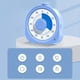 thumbnail image 1 of Blue Rechargeable Silent Kitchen Timer School Family Visualization Countdown Reminder Primary And Secondary School Stationery Back-to-school Season Gift, 1 of 5