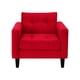thumbnail image 1 of Sofa Retro 1c Felpa 00 Rojo, 1 of 6
