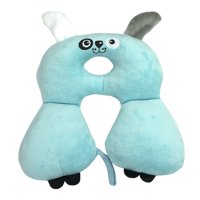 Pumucki - Cojín Cervical Para Bebé Color Celeste