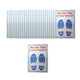 thumbnail image 4 of Alfombrillas De Papel Para Coche, Papel Protector Para El Escritorio, Para El Lavado De Vehículos, 25 Unidades, 4 of 5