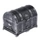 thumbnail image 4 of Kids Pirate Treasure Chest Toy Box Antique Color Party Favors Props Decor D, 4 of 5