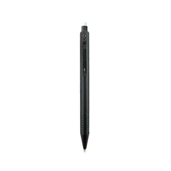 Lápiz mecánico Everyman Black Grafton 0,5 mm de aluminio