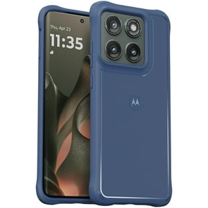 Funda Para Teléfono Motorola Edge (2025) Funda Protectora Azul Oscuro