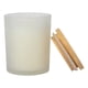 thumbnail image 2 of Vela aromática vainilla 8 oz en vaso blanco, 2 of 3