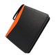 thumbnail image 2 of Carpeta De Imágenes Comerciales Impermeable De 9 Bolsillos Para Tarjetas De Juego De Fútbol, Color Naranja, 2 of 5