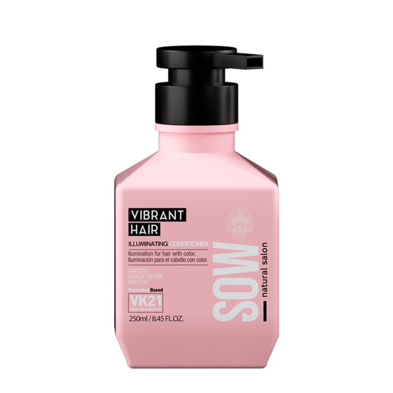 Sow - Vibrant Hair - Acondicionador Iluminador Para Cabellos Con Color Y Mechas 250ml