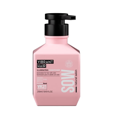 Sow - Vibrant Hair - Acondicionador Iluminador Para Cabellos Con Color Y Mechas 250Ml