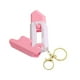 thumbnail image 2 of Juguete De Cuchillo Impreso En 3D Con Llaveros, Cuchillo De Zanahoria, Regalos Para Niños Y Adultos, Color Rosa Y Blanco, 2 of 3