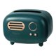 thumbnail image 3 of Caja De Almacenamiento De Servilletas Con Cubierta De Caja De Pa?uelos De Radio Para Muebles De Coche De Gabinete Verde, 3 of 5