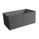 thumbnail image 5 of Caja De Almacenamiento De Ropa Plegable Armario Caja De Almacenamiento Para Ropa Libros Manta L Gris, 5 of 5