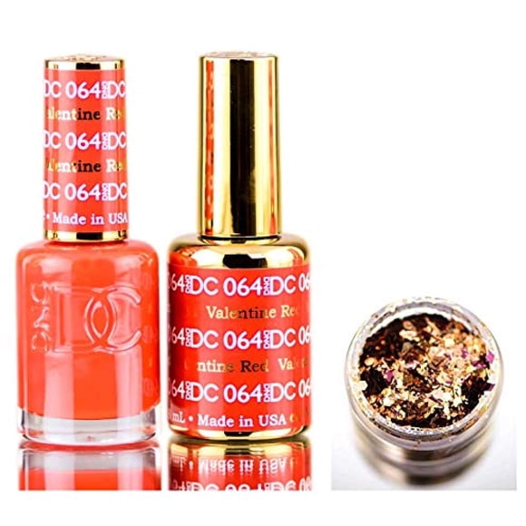 Set de esmaltes DAISY DND DC Reds GEL POLISH DUO 15 mL