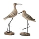 thumbnail image 3 of 2 Piezas Figurinas de Gaviota Artesanía de Madera Estatua de Pájaro Rústica Decoración Del Océano con Detalles Realistas Adecuado para La Sala Y El C Marrón, 3 of 5