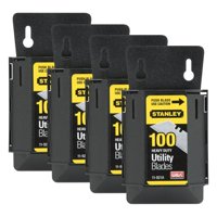 Cuchillas Utilitarias Stanley 11-921A 1992 De Alta Resistencia, Paquete De 100