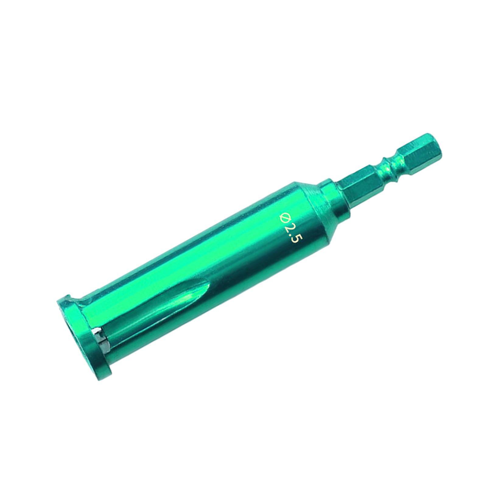 Magideal - Herramienta Eléctrica Para Pelar Y Torcer Cables De Material Acero Herramientas Retorcidas, Y Cables De Alambre Con Mangos Hexagonales De Terminal D Verde