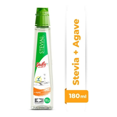 Endulzante Líquido Stevia + Ágave Botella 180 Ml Daily
